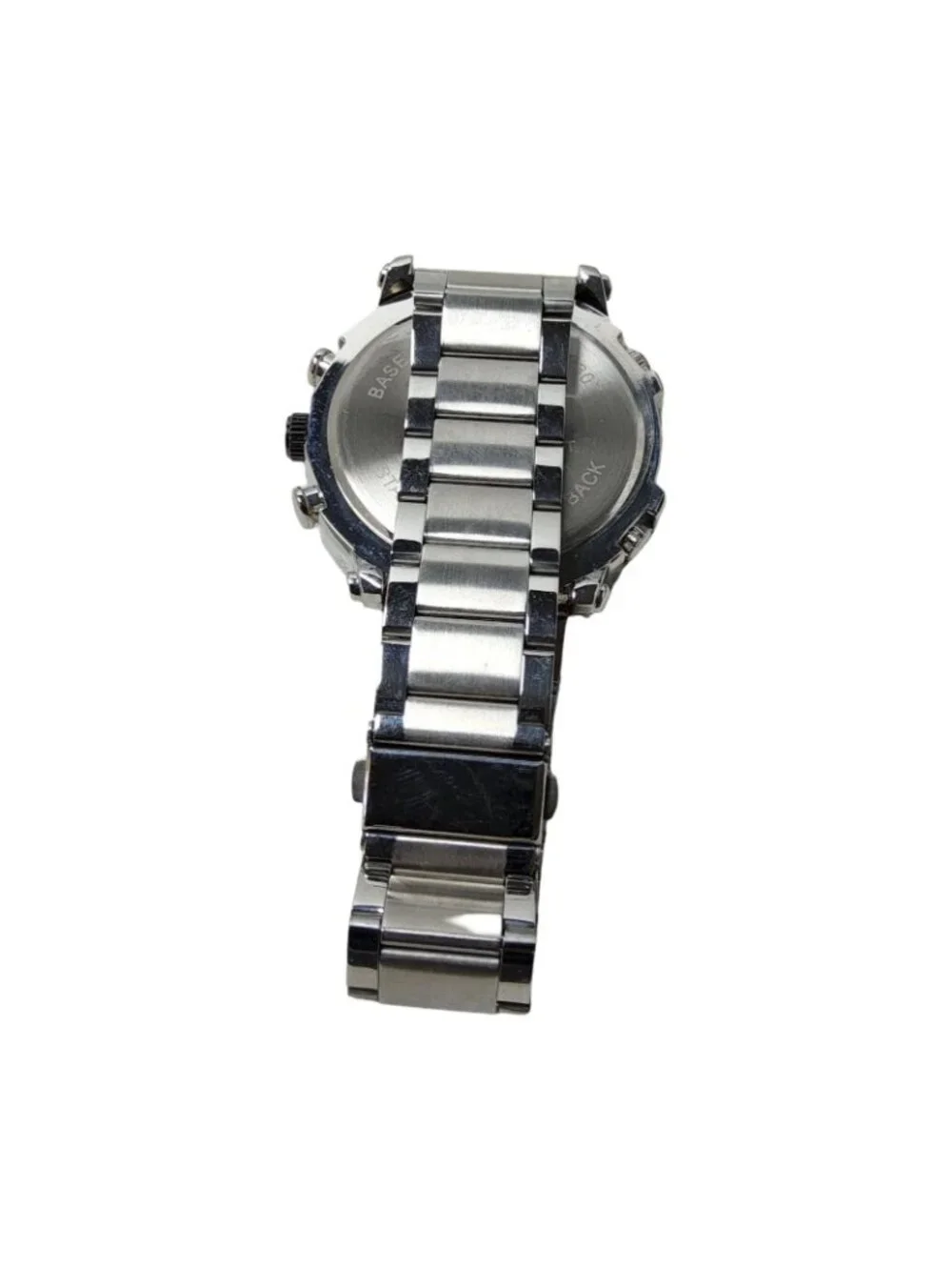 Folio Mens FMDAL1188 Black Sunray Dial with Layered Bracelet Stainless Steel Fol